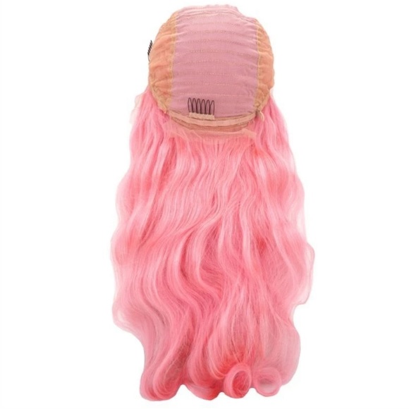 NEW Pink Blush Front Lace Wig 20” main image 10
